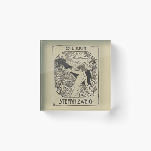 Item preview, HD. Ex libris Stefan Zweig, Reading, by Ephraim Moses Lilien designed and sold by MINDTHECHERRY.