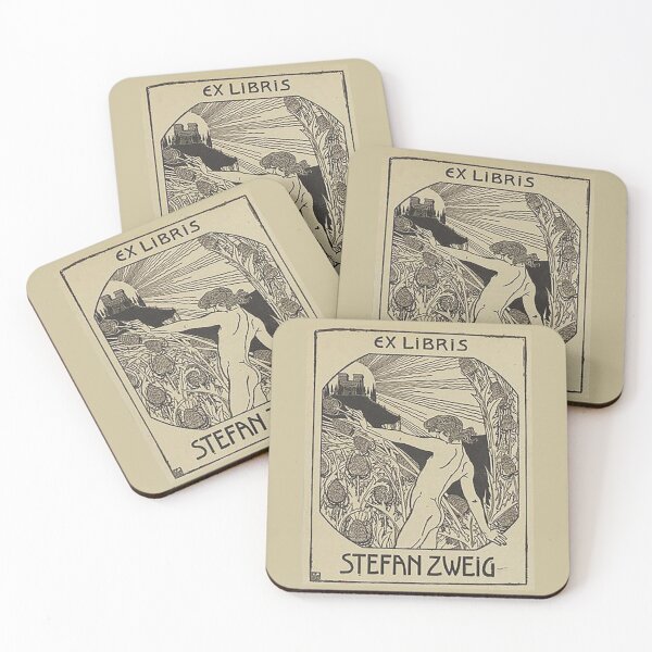 Item preview, HD. Ex libris Stefan Zweig, Reading, by Ephraim Moses Lilien designed and sold by MINDTHECHERRY.