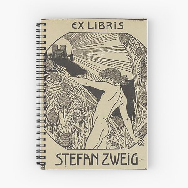 Item preview, HD. Ex libris Stefan Zweig, Reading, by Ephraim Moses Lilien designed and sold by MINDTHECHERRY.