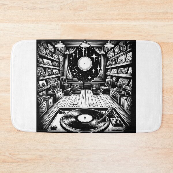 Item preview, Record shop designed and sold by OldSchoolRetro.