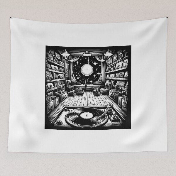 Item preview, Record shop designed and sold by OldSchoolRetro.
