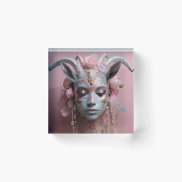 Item preview, The Satyress; Hybrid; Modern Fantasy Art; designed and sold by StickerApe.
