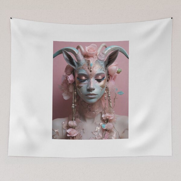 Item preview, The Satyress; Hybrid; Modern Fantasy Art; designed and sold by StickerApe.