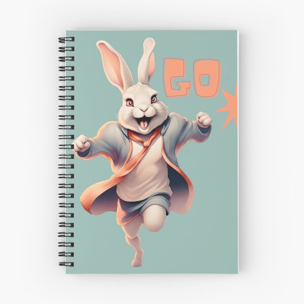 Item preview, Rabbit Go designed and sold by BreezifyDesignStudio.
