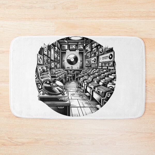 Item preview, Record shop designed and sold by OldSchoolRetro.