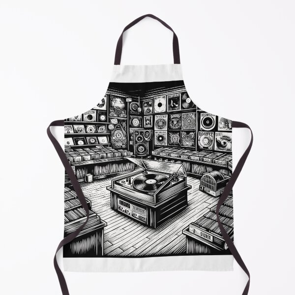 Item preview, Record shop designed and sold by OldSchoolRetro.