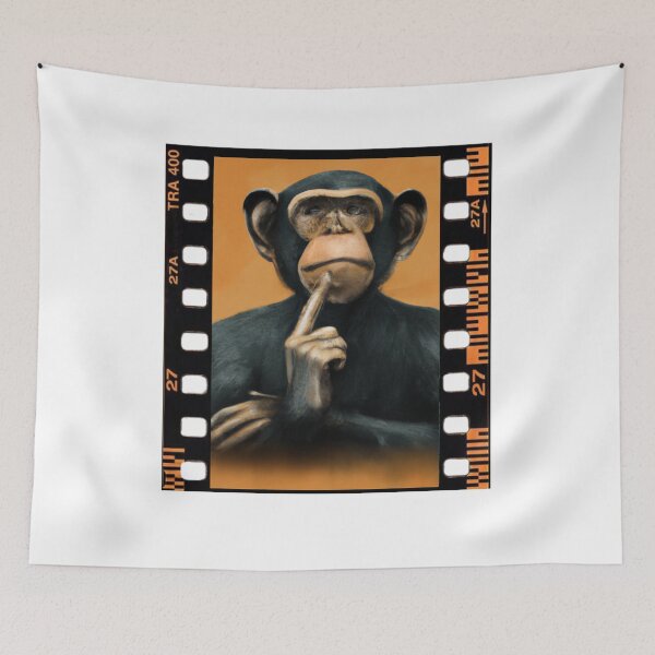 Item preview, Cool thinking smart chimp  designed and sold by AEROSPACE-IND.