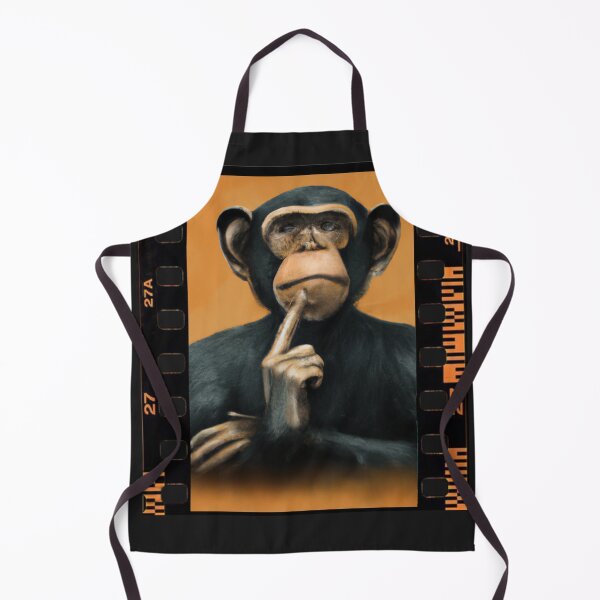 Item preview, Cool thinking smart chimp designed and sold by AEROSPACE-IND.