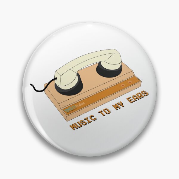 Item preview, Modem - Music to my ears designed and sold by tentihandmade.
