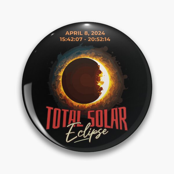 Item preview, Total Solar Eclipse April 8, 2024  designed and sold by benchpod47.