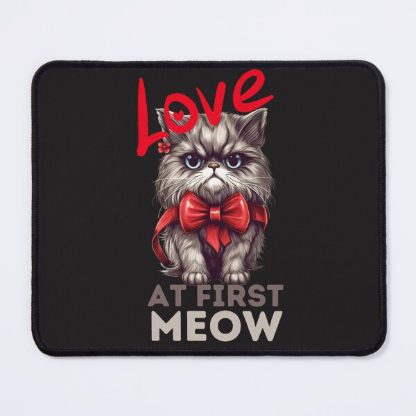 Item preview, Happy meowentines day designed and sold by MilkyForest.