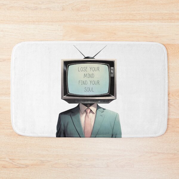 Item preview, Lose your mind find your soul Tv on head designed and sold by EtherealDesires.