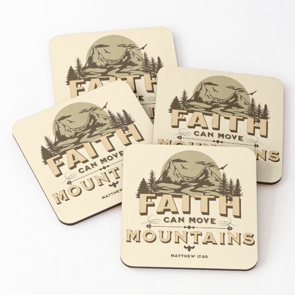 Item preview, Faith Can Move Mountains Essential T-Shirt designed and sold by WSNT.