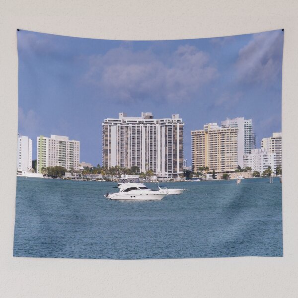 Item preview, Miami Beach across the Bay designed and sold by Kasia Design.