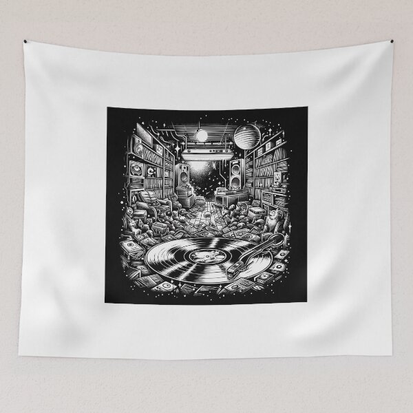 Item preview, Record shop designed and sold by OldSchoolRetro.