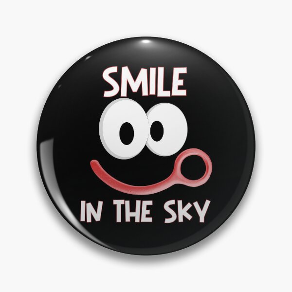 Item preview, Smile in the sky - skydiving pin red designed and sold by youraircraftart.