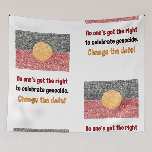 Item preview, Change The Date. Australia Invasion Day designed and sold by Rebel-Design.