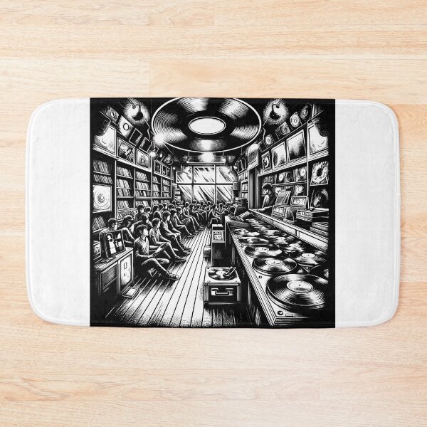 Item preview, Record shop designed and sold by OldSchoolRetro.