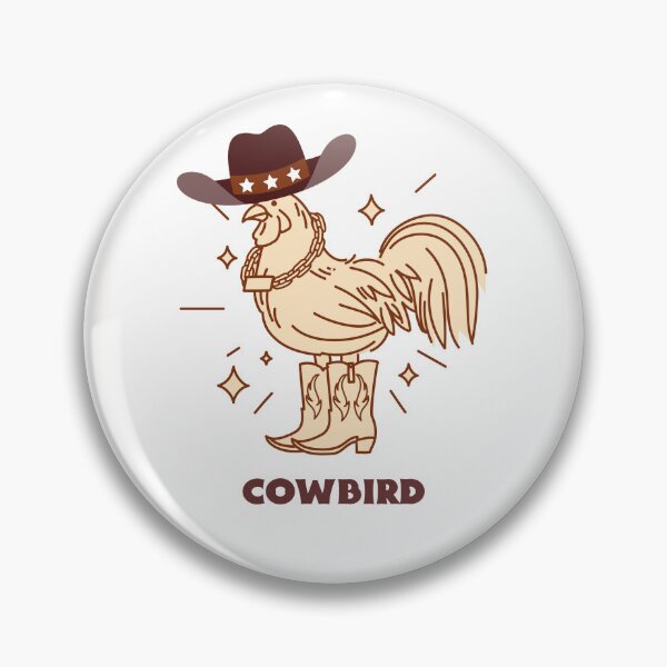 Item preview, Bird in cowboy attire. designed and sold by FarmChickChux.