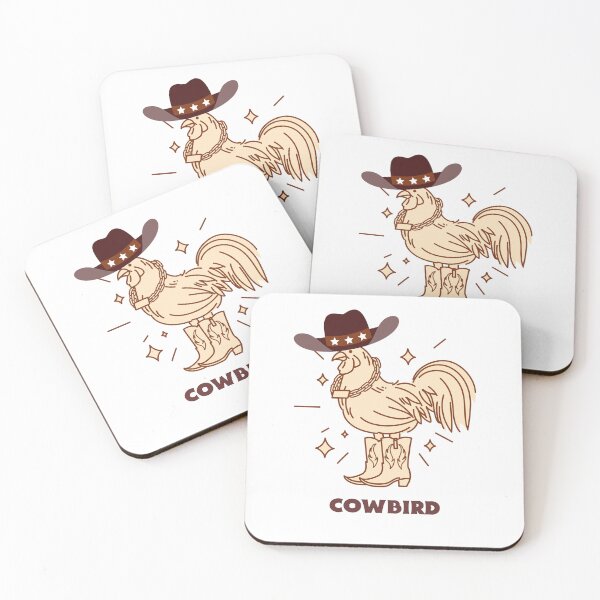 Item preview, Bird in cowboy attire. designed and sold by FarmChickChux.