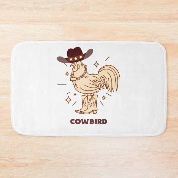 Item preview, Bird in cowboy attire. designed and sold by FarmChickChux.