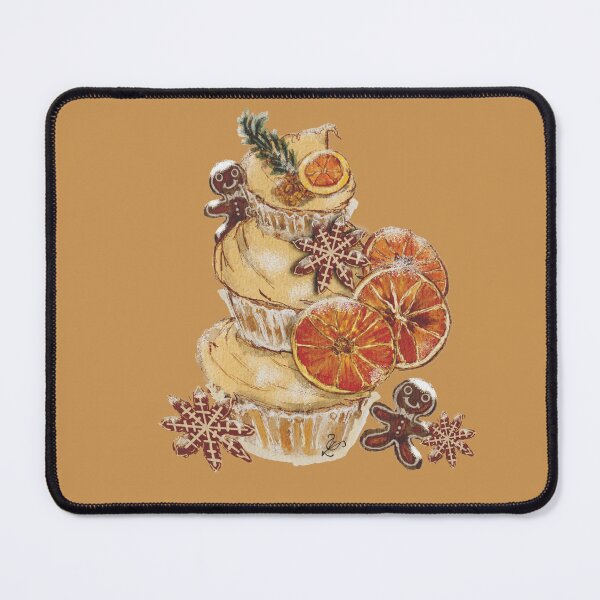 Item preview, Gingerbread Spice Cozy Festive Cupcakes designed and sold by LillyUndercroft.