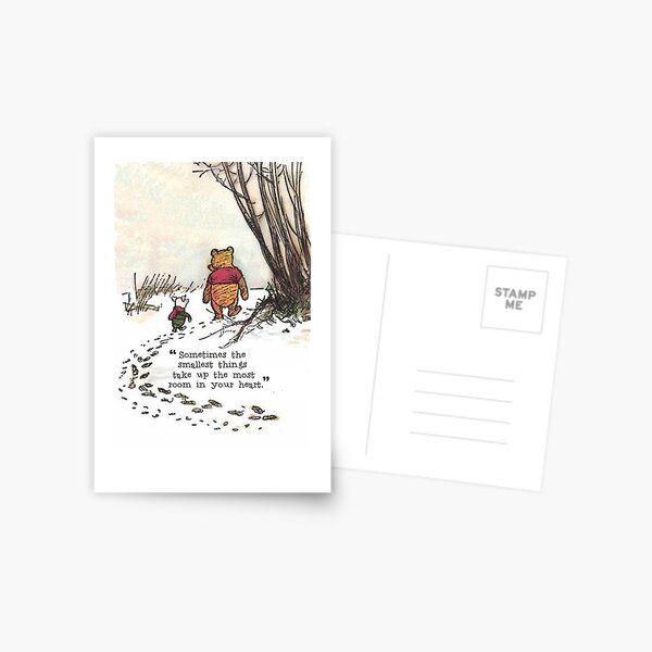 Sometimes the smallest things Postcard