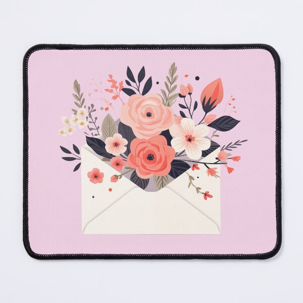 Item preview, flowers in an envelope designed and sold by PandaKunst.