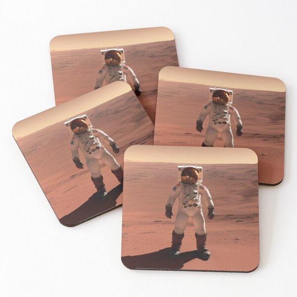 Item preview, Space man on a red planet designed and sold by Josef Pittner.