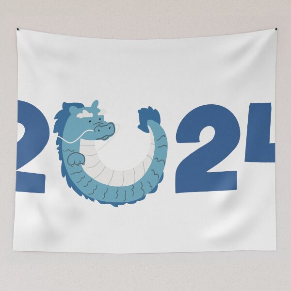 Item preview, 2024 Blue Dragon Year designed and sold by imsoyoon.