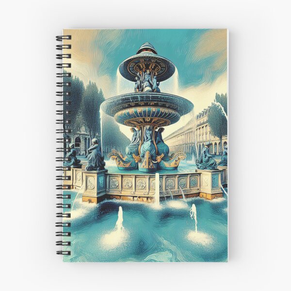 Item preview, Éclaboussures Aquatiques : Fontaine des Mers designed and sold by FrescoDesign.