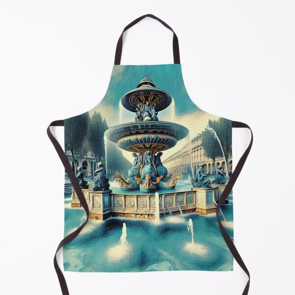 Item preview, Éclaboussures Aquatiques : Fontaine des Mers designed and sold by FrescoDesign.