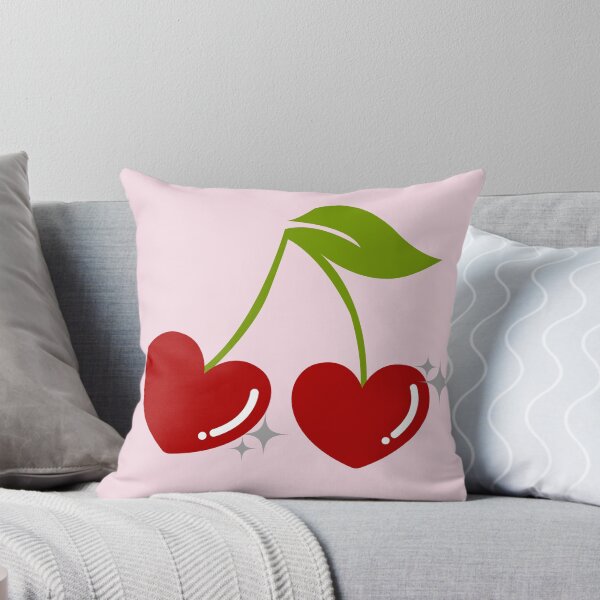 Item preview, Heart Cherries Valentine, Cherry Cute designed and sold by womenagerie.