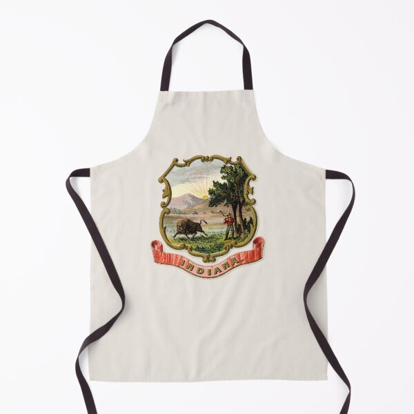 Item preview, 1876 Indiana Coat of Arms designed and sold by historicimage.