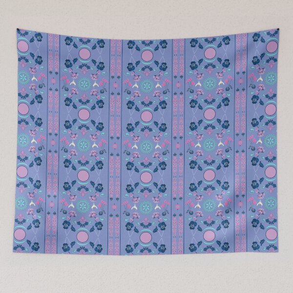 Item preview, WINTER LILAC - Pattern designed and sold by Alessandro Galbiati.