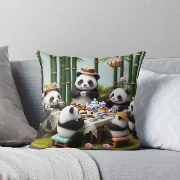 Item preview, Panda family on picnic designed and sold by yodabi.