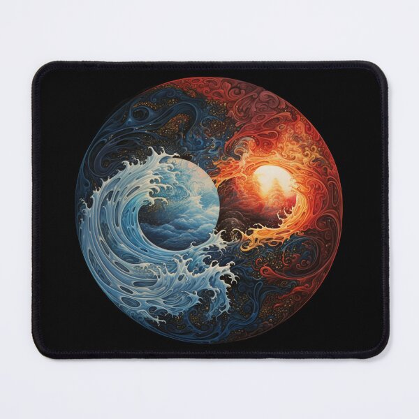 Item preview, Crest and Ember Yang & Yin designed and sold by Jemimo.