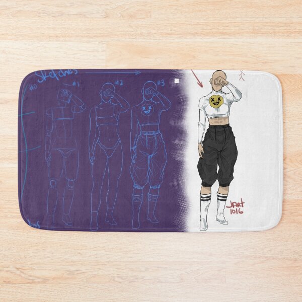 Item preview, sketches designed and sold by Cococomix.