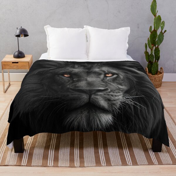 Item preview, Black Lion with Piercing Eyes designed and sold by mldorton.