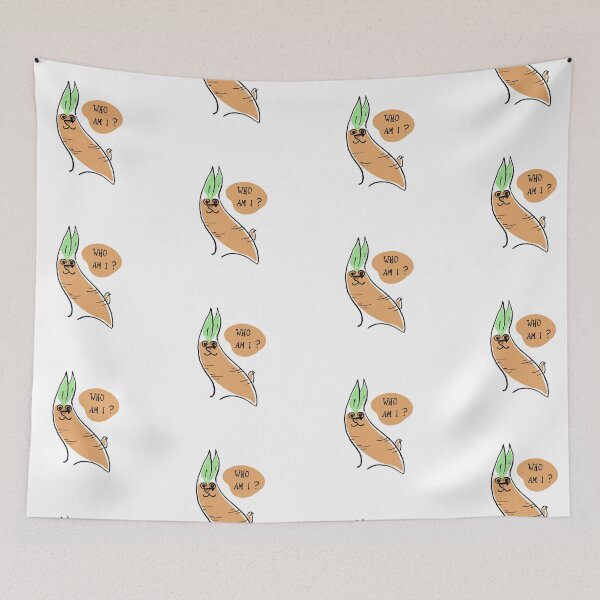 Item preview, Who am I? Hand-drawn Digital Art designed and sold by DigiPicStock.