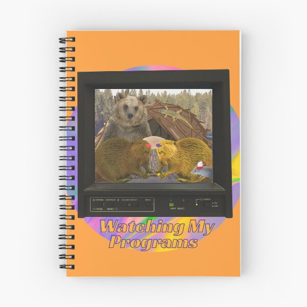 Item preview, Watching My Programs: The Angry Beavers designed and sold by SpiralBalloon.