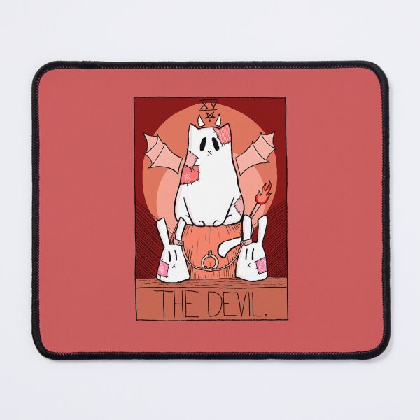 Item preview, Devil cat, tarot card The Devil designed and sold by Lap-s.