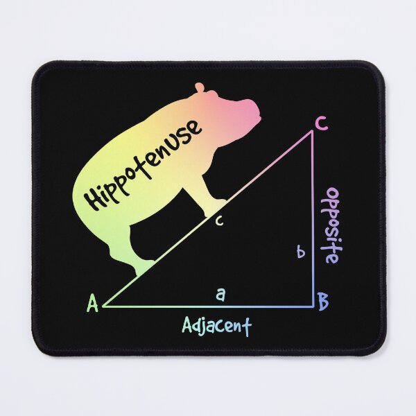 Item preview, Hippotenuse Triangle designed and sold by ScienceCorner.