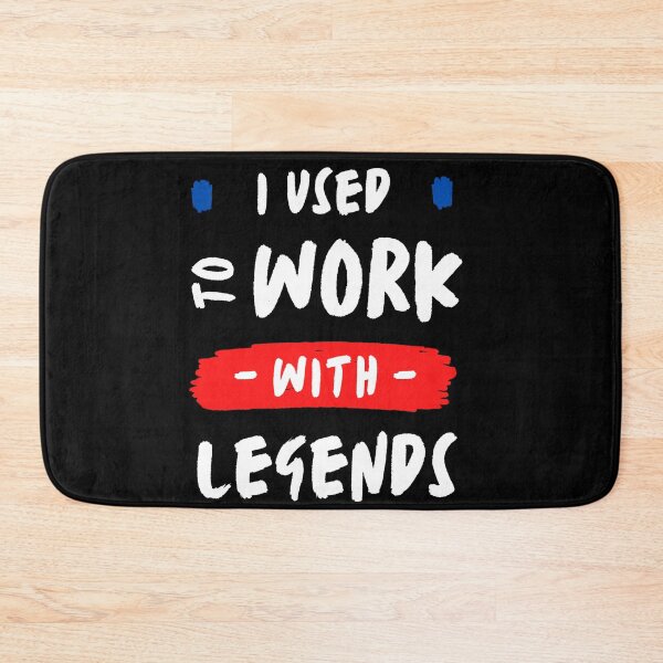 Item preview, I Used To Work With Legends designed and sold by MarElfArtelier.