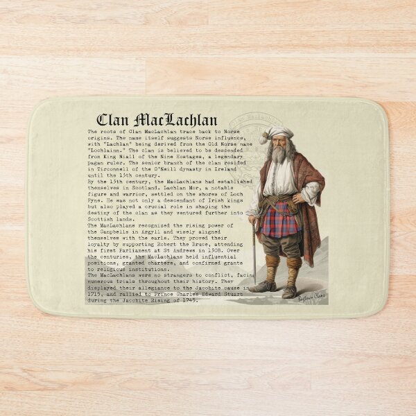Item preview, MacLachlan Scottish Clan History  designed and sold by BagTown Clans.