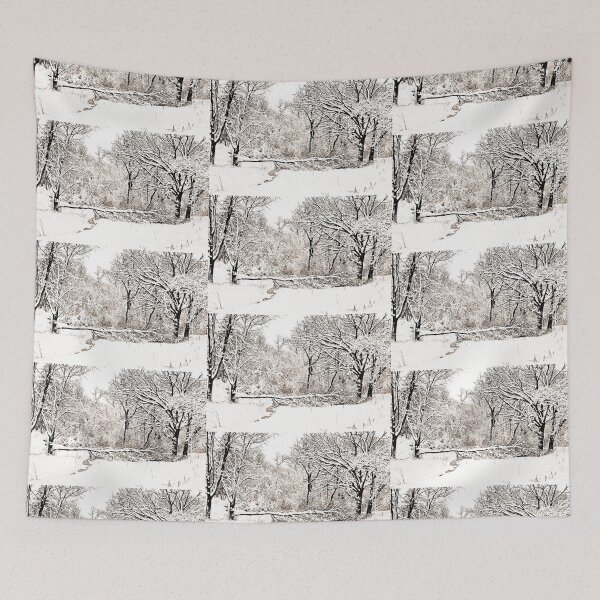 Item preview, Downed Tree Over the Little Creek designed and sold by Martha Sherman.
