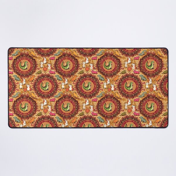 Item preview, Dinosaurs and mythical creatures on a carpet designed and sold by Jasardpu.