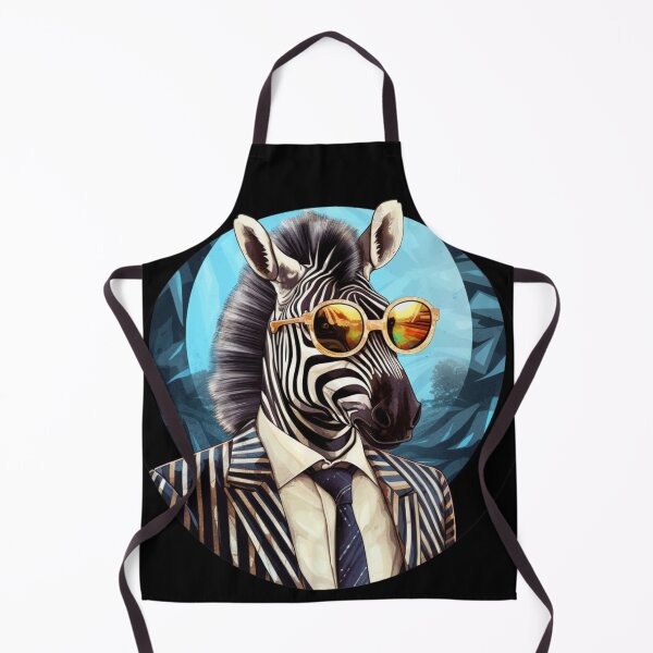 Item preview, ZEBRA IN GOLDEN SUNGLASSES 1 BUSINESSMAN 1 designed and sold by justyna-s28.