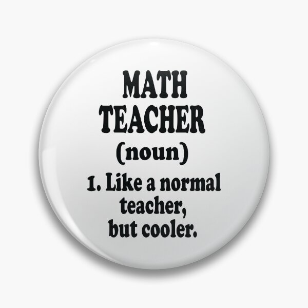 Item preview, Math Teacher Defined designed and sold by ScienceCorner.
