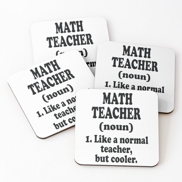 Item preview, Math Teacher Defined designed and sold by ScienceCorner.